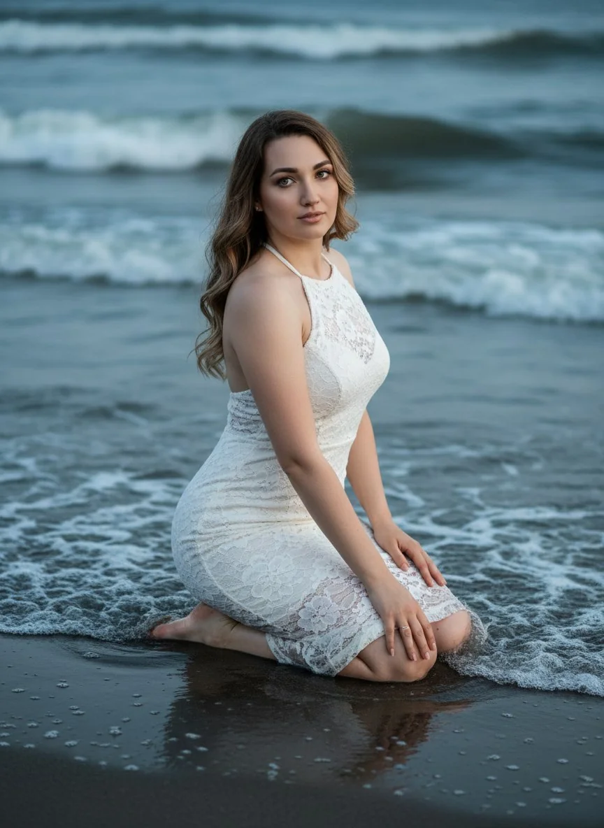 У воды
